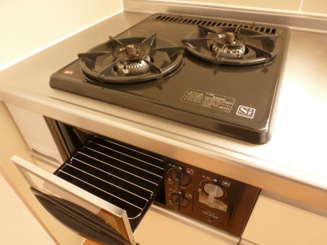 キッチン　２口ガスコンロ