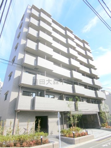 建物外観　2026年10月築　RC鉄筋コンクリート造地上8階建て1K