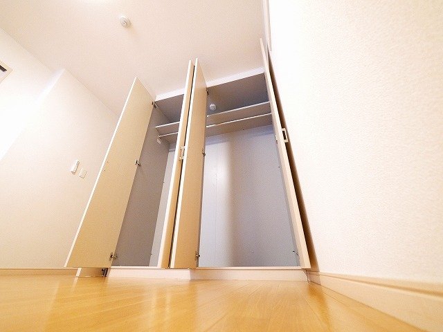 収納　収納があります