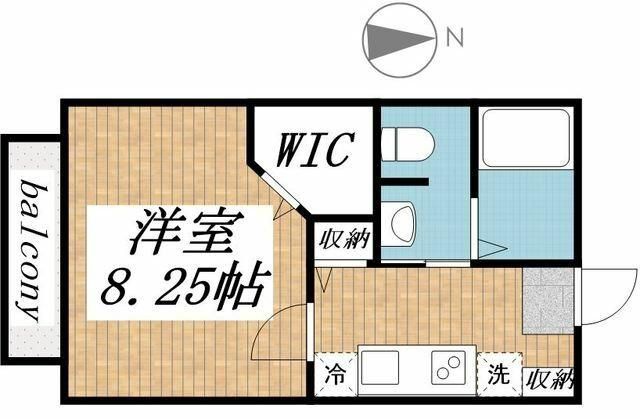 シャーメゾン上連雀の間取り写真