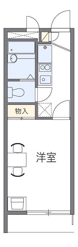 東急池上線 池上駅 徒歩8分 3階建 築22年の間取り写真
