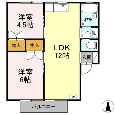 ミユキハイツの間取り写真