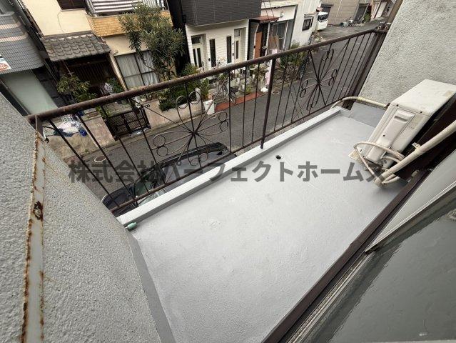 バルコニー　広々としたバルコニーです