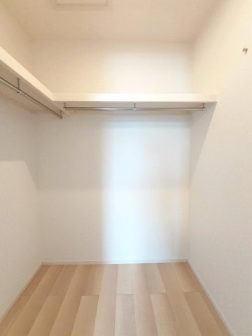 収納　たっぷりとした収納スペースです