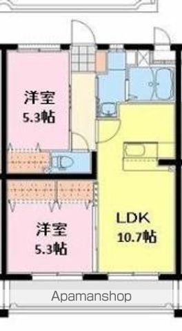 ＪＲ日豊本線 蓮ケ池駅 徒歩8分 4階建 築11年の間取り写真