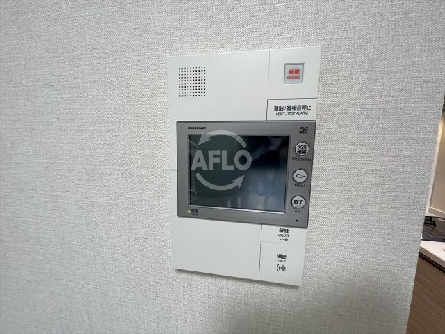 セキュリティ　ドゥーエ天満橋　TVモニター付きインターホン