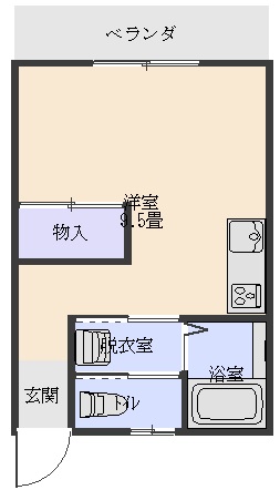 パトリ谷郷の間取り