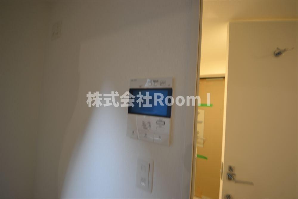 セキュリティ　モニター付インターフォンです。