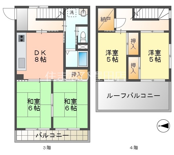 サザン挙母の間取り