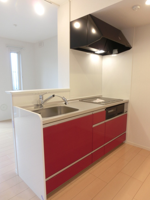 キッチン　ＩＨシステム３口使い勝手の良いキッチンです。