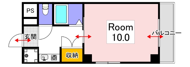 森下マンションの間取り