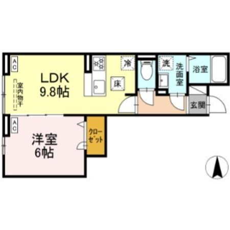 グラナーデ六町II18の間取り