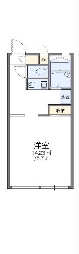 レオパレス神田の間取り