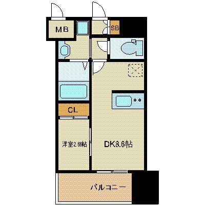 アルティザ仙台花京院の間取り