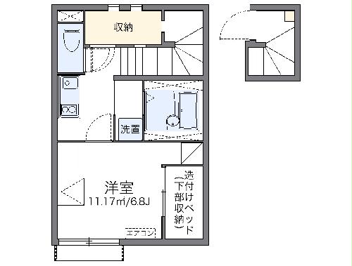 レオネクストブランシュの間取り