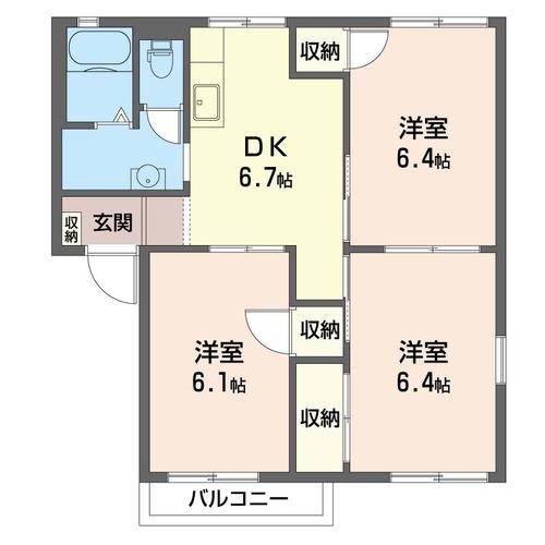 メルヴィーユ大住台の間取り