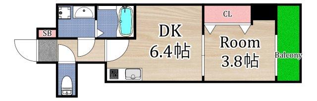 GARDENIA城東の間取り