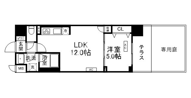 ベラジオ雅び京都三条通の間取り