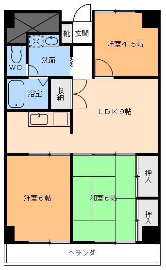 ライブタウン高砂の間取り