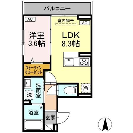 【Dスクエア子安町の間取り】