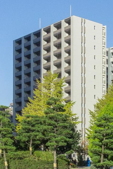 品川区南大井のマンションの建物外観