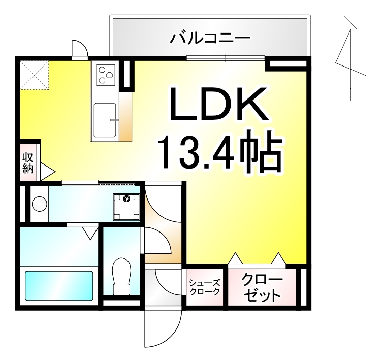 CUBEの間取り