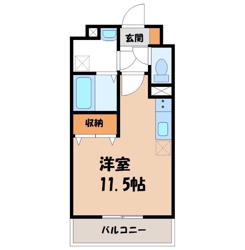 モア クレドールの間取り