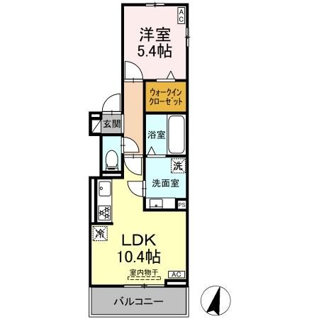 さくらハウス岡崎駅前の間取り