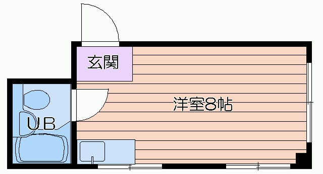 大宝北天満ロイヤルハイツの間取り