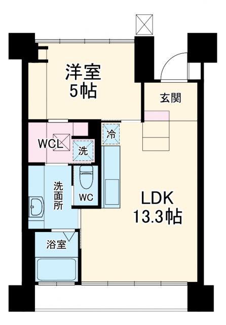 シャリマー西大路の間取り