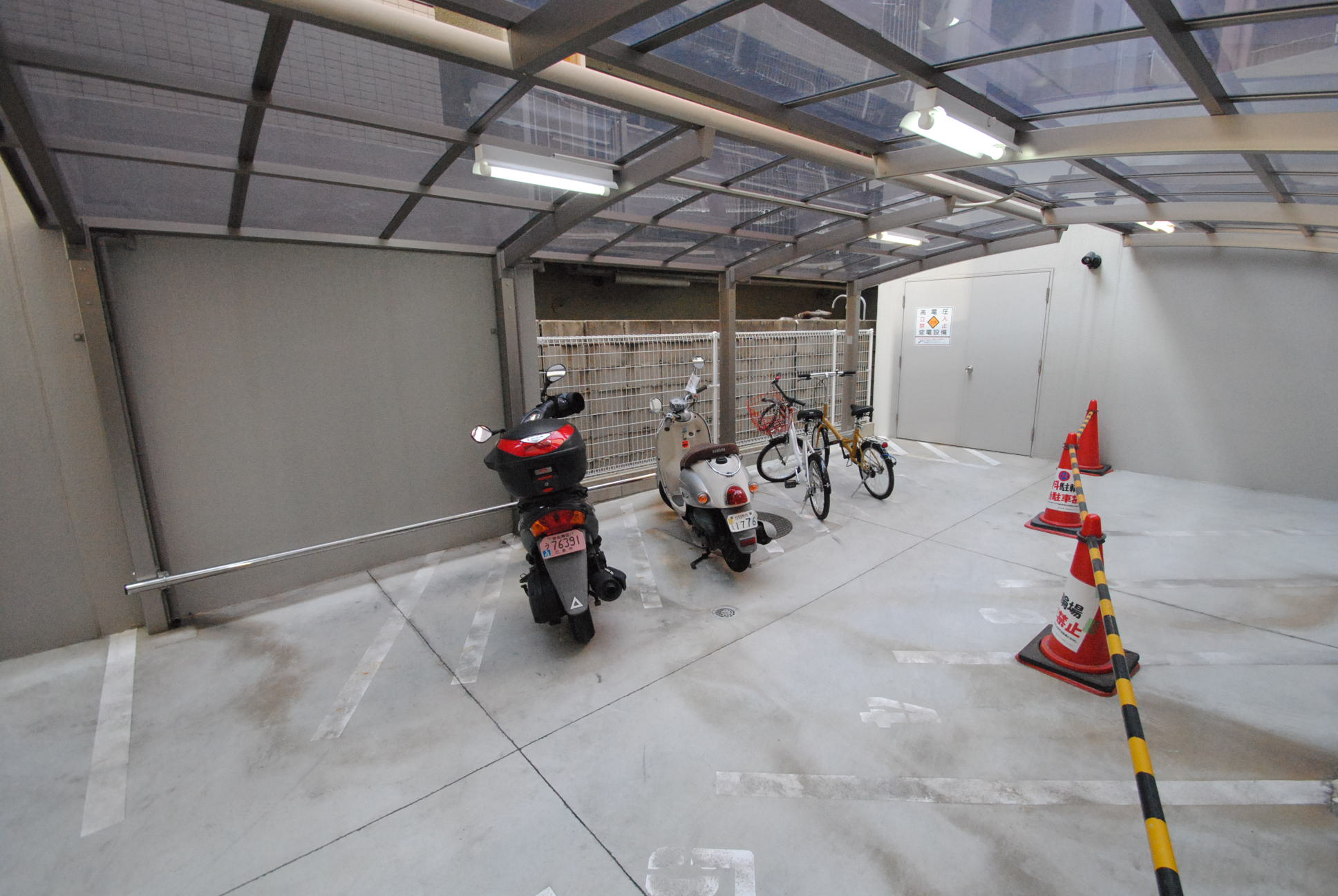 その他共有部分　大型バイク駐輪可