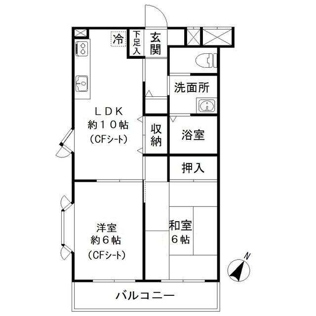 メゾンディボワールの間取り