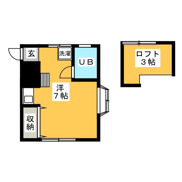 壱番館小林の間取り