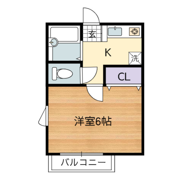 メゾン花水木の間取り