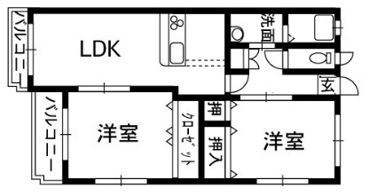 グレイシャスミユキの間取り