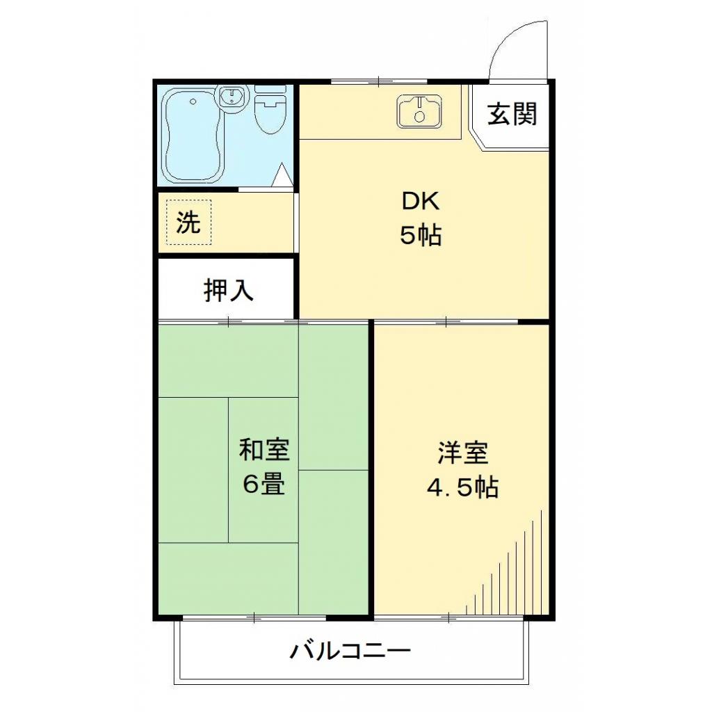 武蔵境永谷タウンプラザの間取り