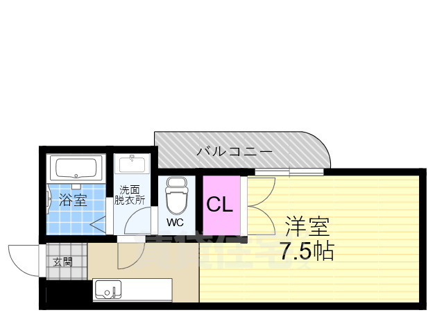 シルクコート嵐山の間取り