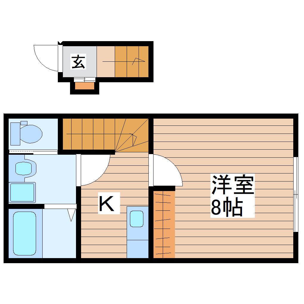 レクエルドIの間取り