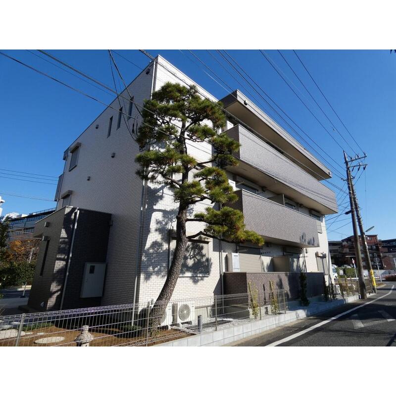 【世田谷区玉川のアパートの建物外観】