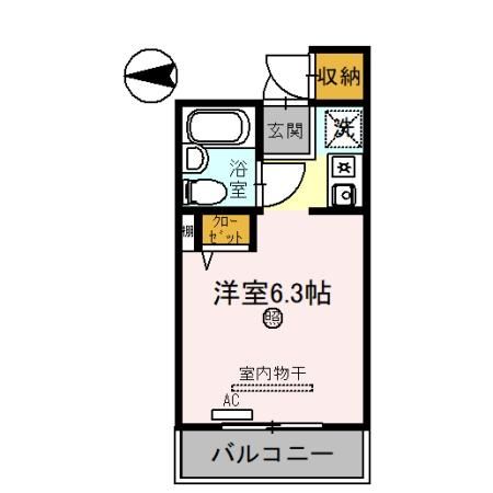 【シャロームIIの間取り】