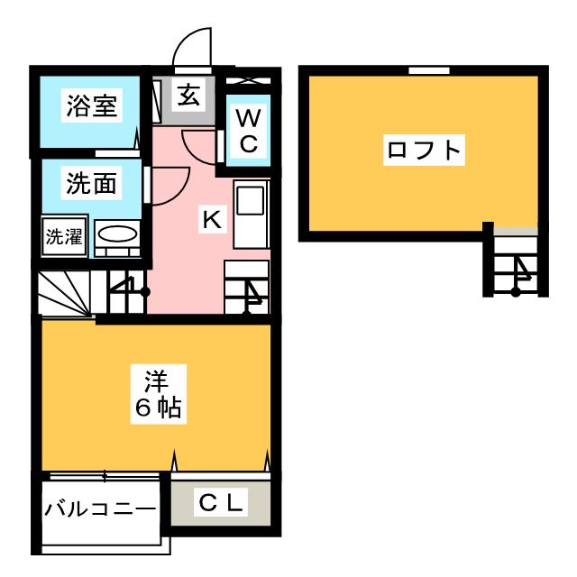 ＰＩＮＥハイツの間取り