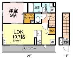 NSハイツ伊吹の間取り