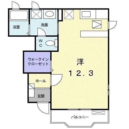 ［大東建託］ウィングロードの間取り