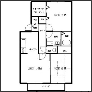 メープルリーフの間取り