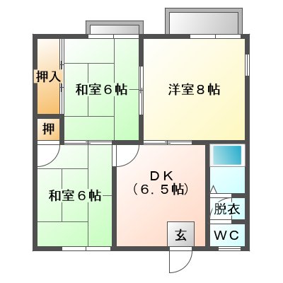 ファミール小正路の間取り