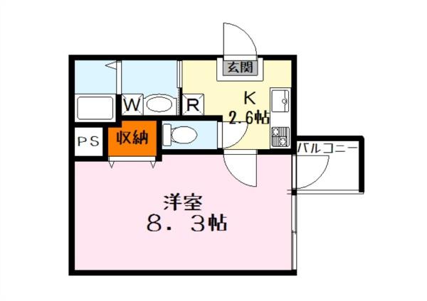 ビエノス京都花園の間取り