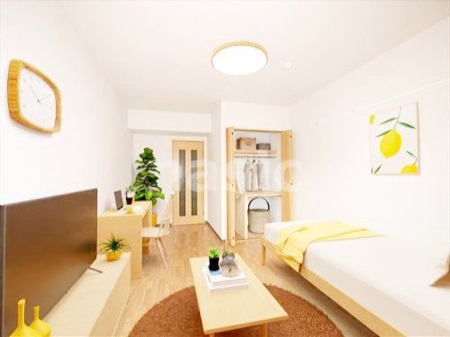 居室・リビング　モデルルームのため家具・家電などはついておりません。