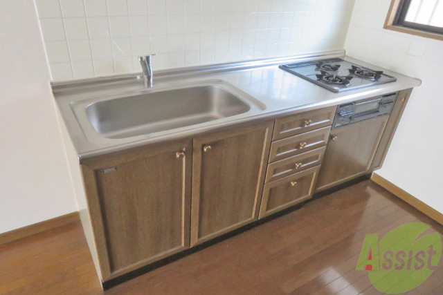 キッチン　キッチンは料理をする場所もしっかりあっていいですね～