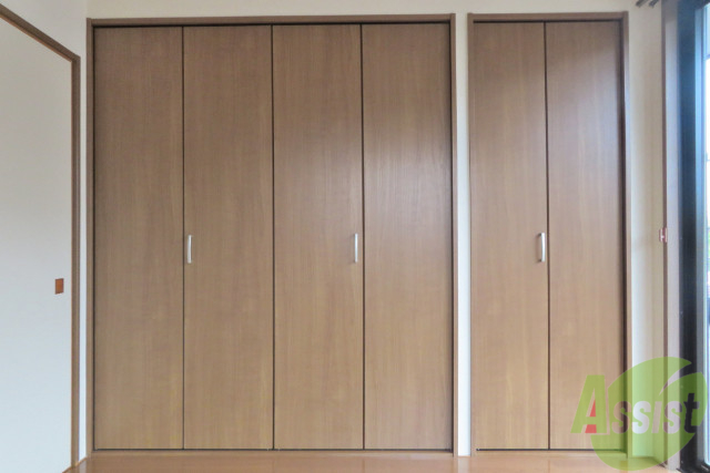 収納　収納はこちらのクローゼットをお使いください。