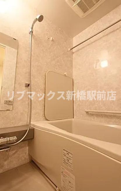 バス・シャワールーム　モデルルームの写真です